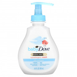 Dove, Baby, Средство для мытья кончиков пальцев ног, насыщенное увлажнение, 6,5 жидких унций (192 мл)