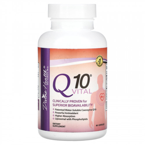 Divine Health, Q10 Vital, 60 капсул