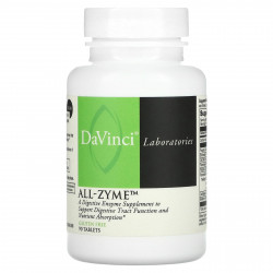 DaVinci Laboratories of Vermont, All-Zyme, 90 таблеток