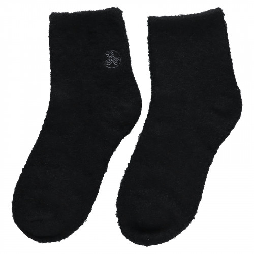 Earth Therapeutics, Aloe Moisture, носки с алоэ, черные, 1 пара