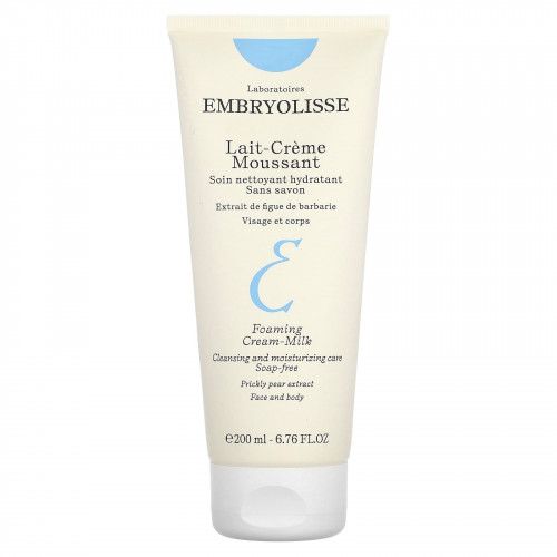 Embryolisse, очищающая пенка с кремом-молочком, 200 мл (6,76 жидк. унции)