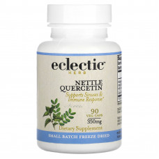 Eclectic Institute, сублимированная растительная добавка, кверцетин из крапивы, 175 мг, 90 вегетарианских капсул