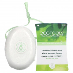 EcoTools, Разглаживающая пемза, с маслом авокадо, 1 шт.