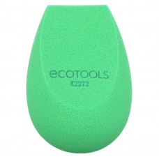EcoTools, Bioblender, компостируемая губка для макияжа и натуральные настои, зеленый, 1 спонж