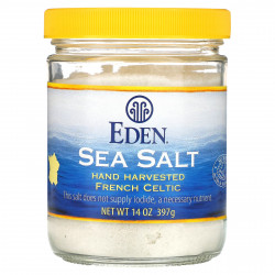 Eden Foods, Морская соль, 14 унций (397 г)