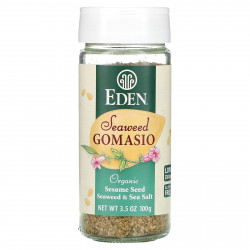 Eden Foods, Натуральные водоросли с гомасио, 3.5 унций (100 г)