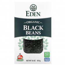 Eden Foods, Органическая черная фасоль, 16 унций (454 г)