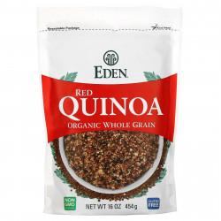 Eden Foods, Органическое цельное зерно, красная киноа, 454 г (16 унций)