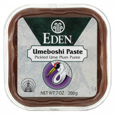 Eden Foods, паста умэбоси, пюре из маринованной японской сливы умэ, 200 г (7 унций)