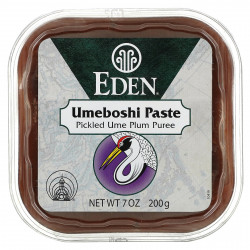 Eden Foods, паста умэбоси, пюре из маринованной японской сливы умэ, 200 г (7 унций)