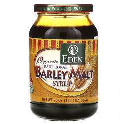 Eden Foods, органический традиционный сироп из ячменного солода, 566 г (20 унций)