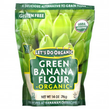 Edward & Sons, Let's Do Organic, органическая мука из зеленых бананов, 14 унц. (396 г)