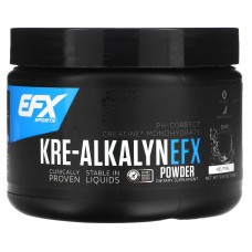 EFX Sports, Kre-Alkalyn EFX в порошке, нейтральный, 100 г (3,53 унции)