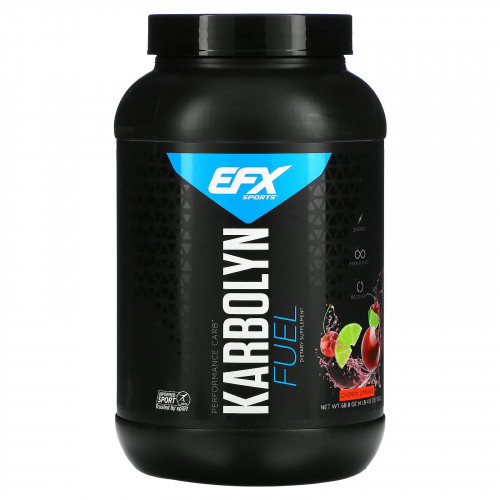 EFX Sports, Karbolyn Fuel, вишня и лайм, 1950 г (4 фунта 4,8 унции)