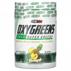 EHPlabs, OxyGreens, Daily Super Greens, ананас, 246 г (8,7 унции)