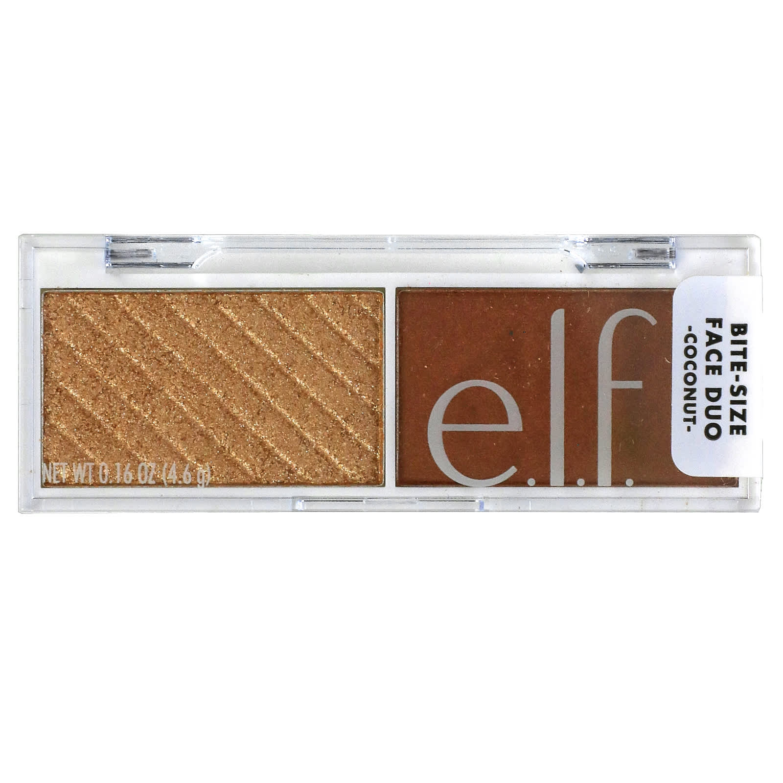 E.L.F., Bite Size Face Duo, кокос, 4,6 г (0,16 унции) (Товар снят с продажи) 