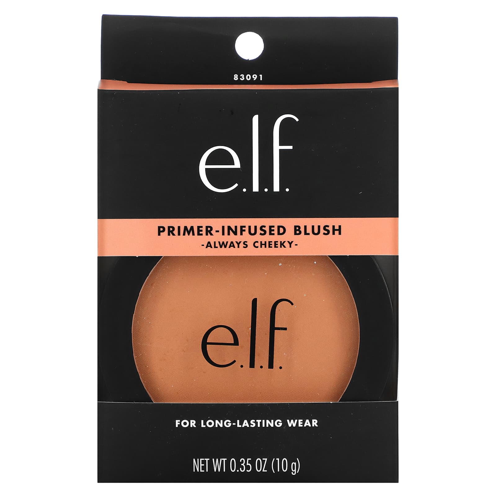 E.L.F., Primer-Infused Blush, румяна с праймером, натуральный розовый, 10 г (0,35 унции)