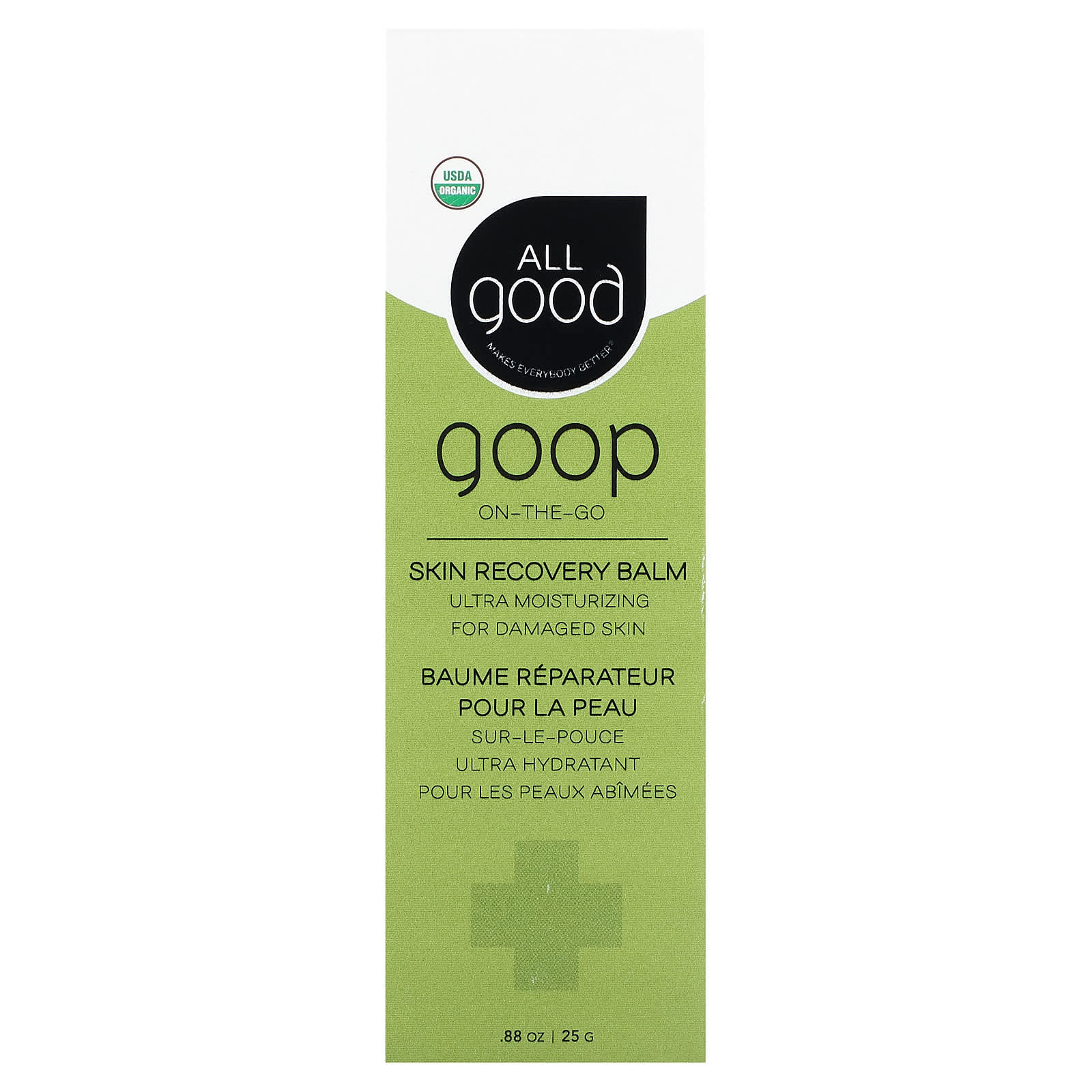 All Good Products, Goop On-The-Go, бальзам для восстановления кожи, 25 г (0,88 унции)