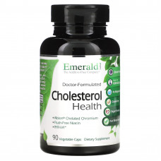 Emerald Laboratories, Cholesterol Health, 90 капсул в растительной оболочке