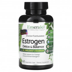 Emerald Laboratories, Эстроген, для детоксикации и поддержания баланса, 60 растительных капсул