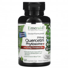 Emerald Laboratories, Quercetin Phytosome+, 250 mg, 60 Vegetable Caps