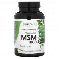 Emerald Laboratories, MSM 1000`` 100 растительных капсул