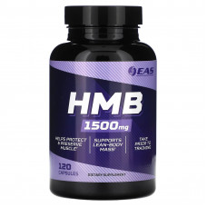 EAS, HMB, 750 мг, 120 капсул