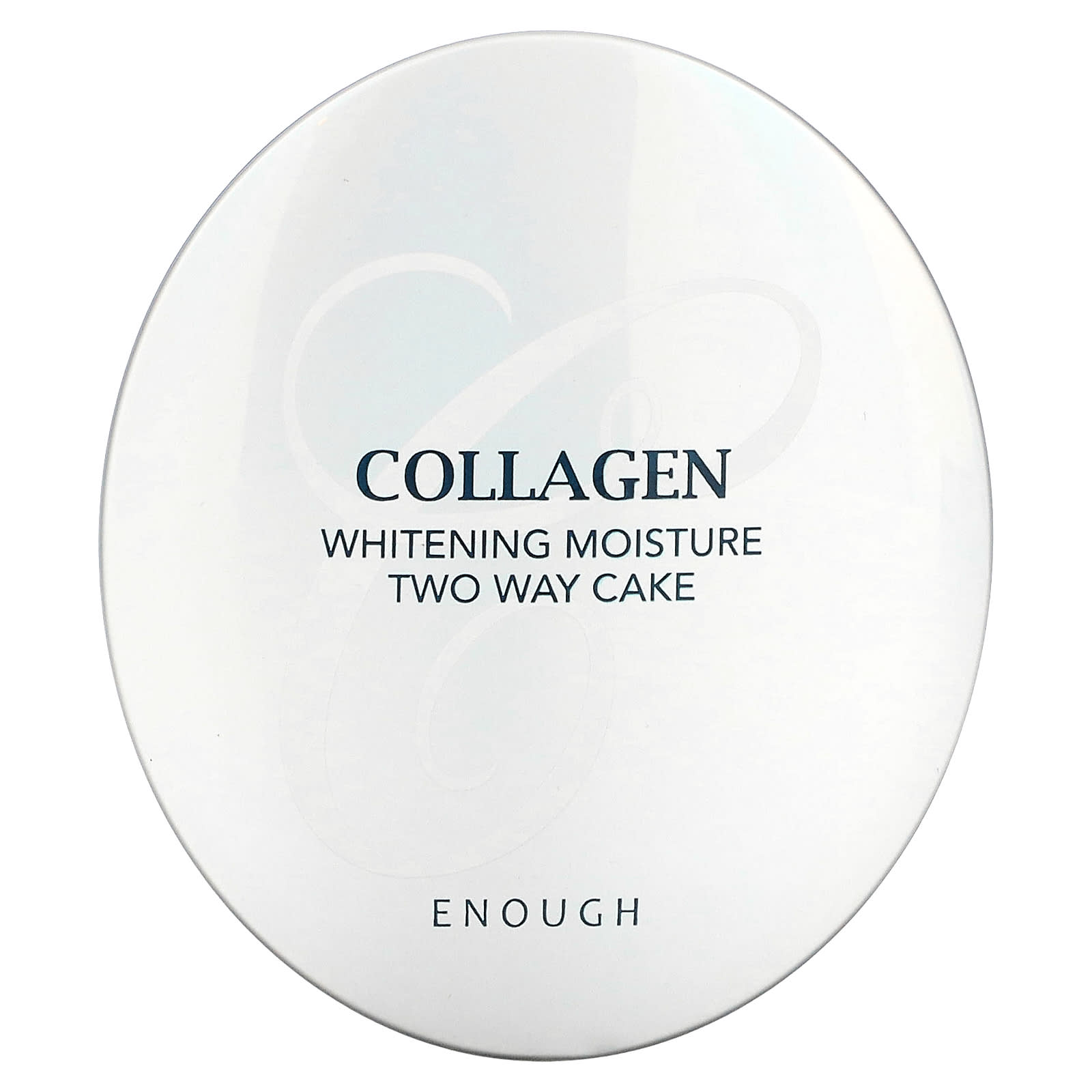 Enough, Collagen, Whitening Moisture Two Way Cake, SPF 28 PA ++, # 21, 26 г