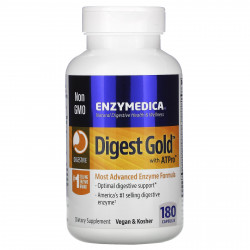 Enzymedica, Digest Gold с ATPro, 180 капсул