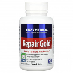 Enzymedica, Repair Gold, восстановление мышц, тканей и суставов, 120 капсул