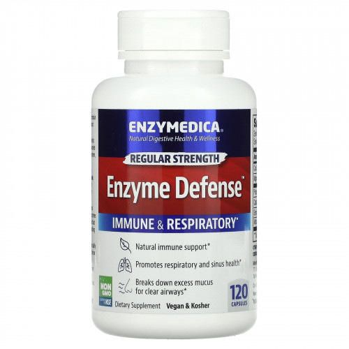 Enzymedica, Enzyme Defense, 120 капсул