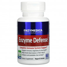 Enzymedica, Enzyme Defense, 60 капсул