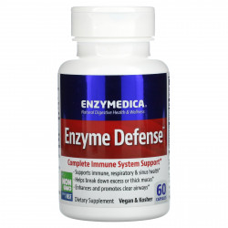 Enzymedica, Enzyme Defense, 60 капсул