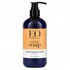 EO Products, Мыло для рук, цветы апельсина и ваниль, 355 мл (12 жидк. Унций)