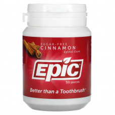 Epic Dental, Жевательная резинка с корицей, 50 шт