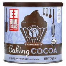Equal Exchange, Органическое какао для выпечки, 8 унций (224 г)