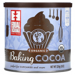 Equal Exchange, Органическое какао для выпечки, 8 унций (224 г)