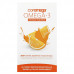 Coromega, омега-3 со вкусом апельсина, 90 пакетиков, 2,5 г каждый