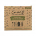 Earth's Natural Alternative, Compostable Pre Rolled Napkins with Knife, Fork and Spoon, 50 Rolls