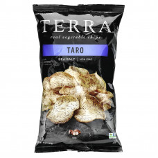 Terra, настоящие овощные чипсы, таро, морская соль, 141 г (5 унций)