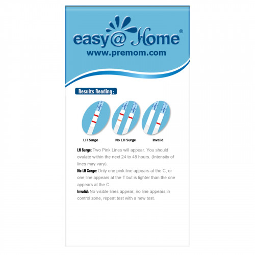 Easy@Home, Ovulation Test, 25 Tests
