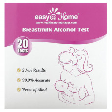 Easy@Home, Тест на содержание алкоголя в грудном молоке, 20 тестов