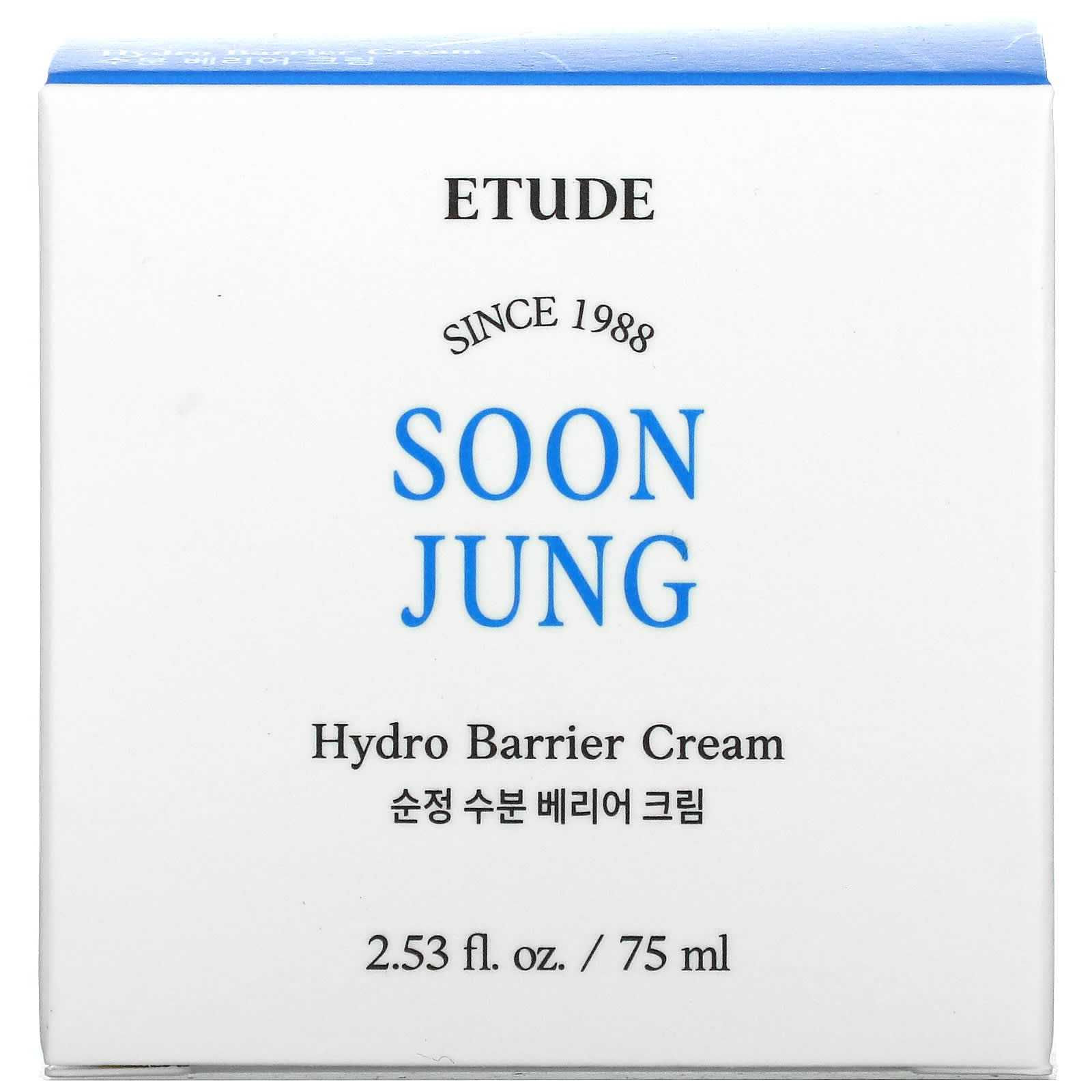 Etude, Soon Jung, Гидробарьерный крем, 2,53 жидкой унции (75 мл)