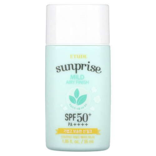 Etude, Sunprise, SPF 50+ PA ++++, мягкое воздушное покрытие, 55 мл (1,85 жидк. Унции)