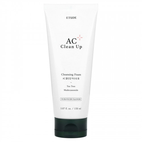 Etude, AC Clean Up, очищающая пенка, 150 мл (5,07 жидк. Унции)