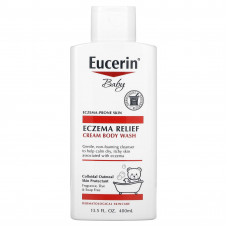 Eucerin, средство от экземы, для детей, крем-гель для душа, 400 мл (13,5 жидк. унции)