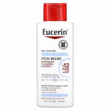 Eucerin, средство от зуда, интесивный успокаивающий лосьон, 250 мл (8,4 жидк. унции)