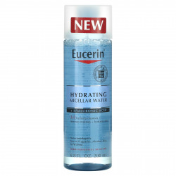 Eucerin, Hydrating Micellar Water + Hyaluronic Acid, 6.8 fl oz (200 ml)