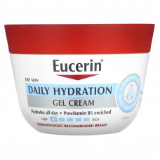 Eucerin, Ежедневный увлажняющий гель-крем, без отдушек, 340 г (12 унций)