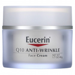 Eucerin, крем для лица против морщин с коэнзимом Q10, 48 г (1,7 унции)